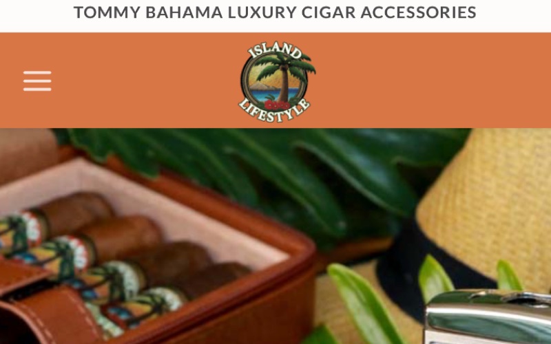 Island Lifestyle Importers website homepage